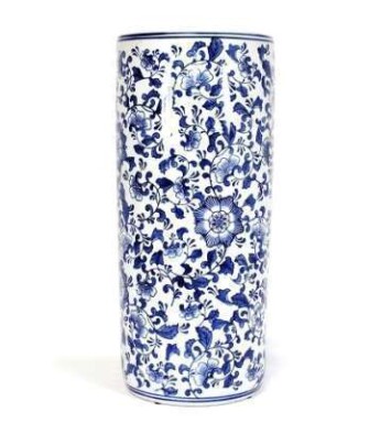 Blue Turkish Pattern Vase