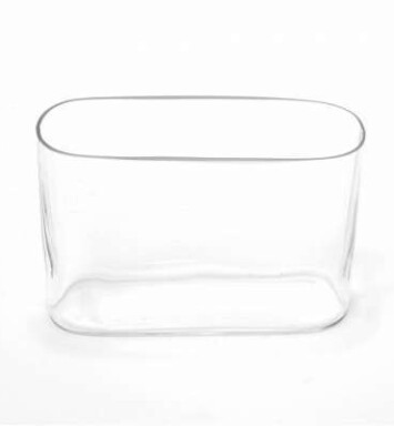 Glass Oblong Vase 4